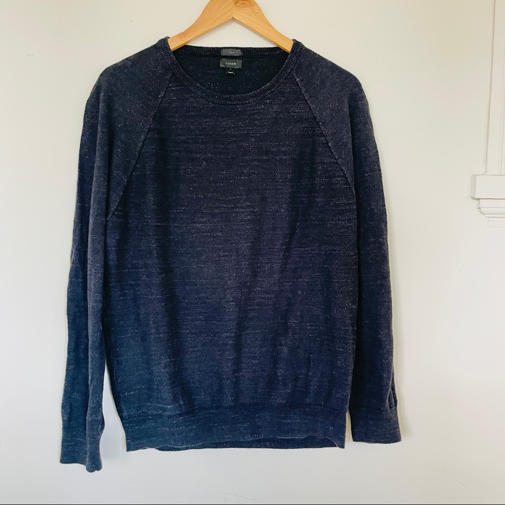 J. Crew Men’s Slim Fit Rugged Cotton Sweater